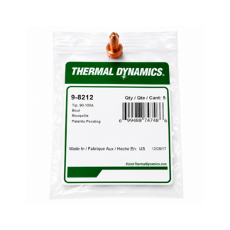 boquilla plasma 9-8212 boquilla victor 9-8212 tip plasma 90A boquilla plasma thermal dynamics boquilla plasma SL60 boquilla plasma SL100 consumibles 1Torch consumible plasma victor tip plasma cutmaster boquilla plasma industrial boquilla plasma 90 amperios