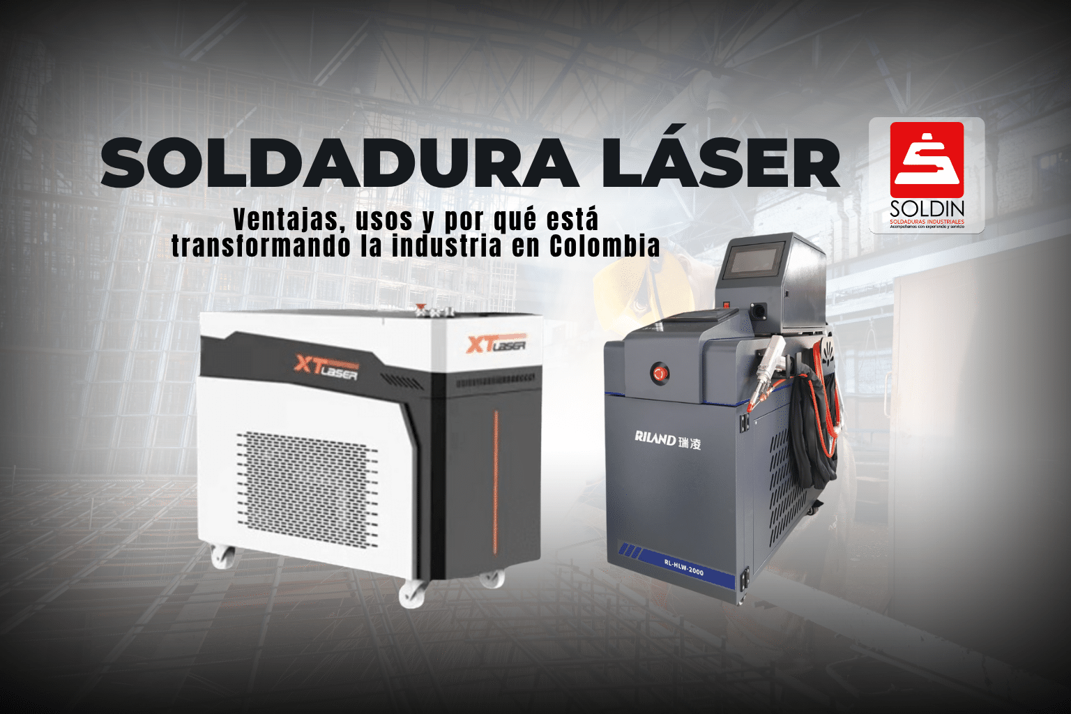 Buscas un equipo de soldadura láser XT o Riland en Colombia