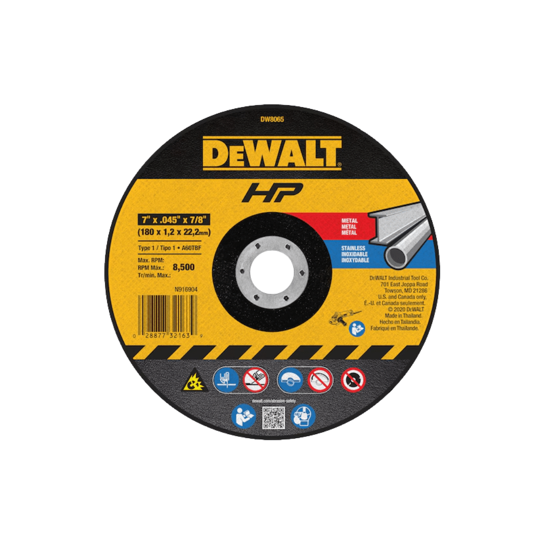 Discos de corte fino, flexible y ultra delgado, diseñado para cortes rápidos en metal y acero Inox