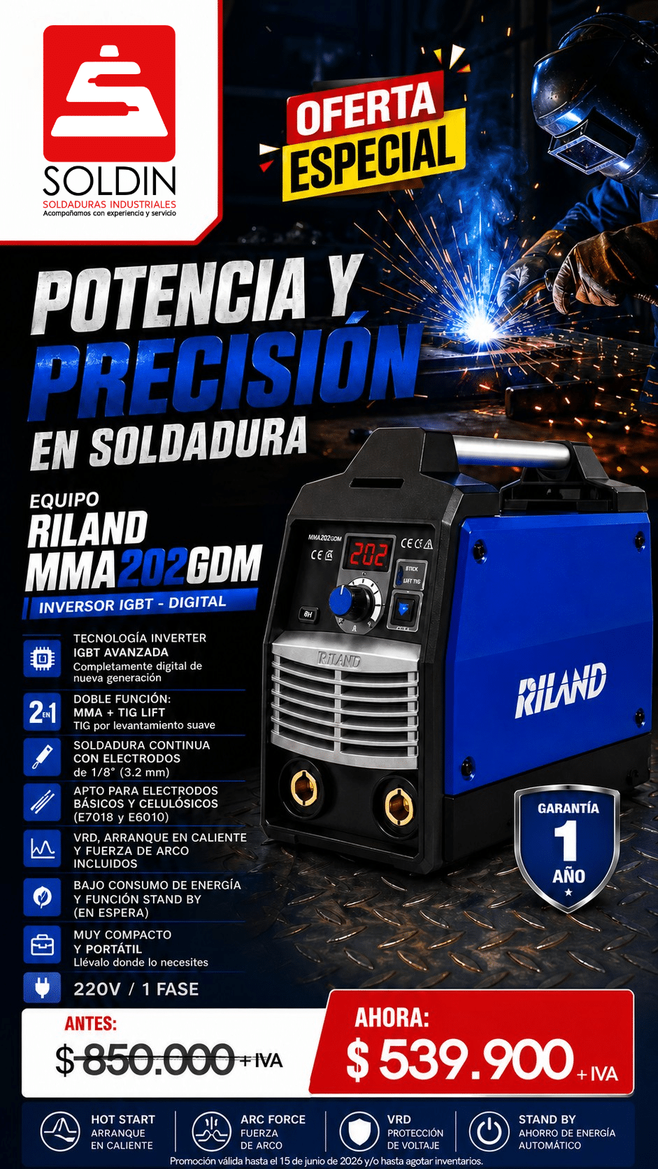 maquina de soldar buena bonita y barata